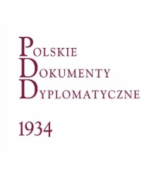 Polskie Dokumenty Dyplomatyczne 1934