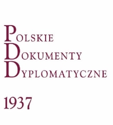 Polskie Dokumenty Dyplomatyczne 1937