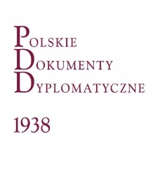 Polskie Dokumenty Dyplomatyczne 1938